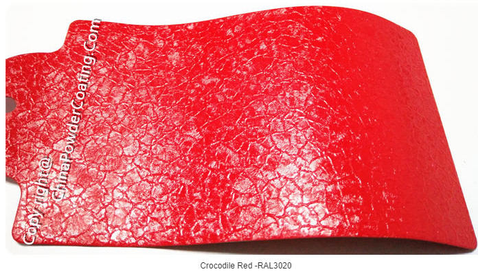 RAL 3020 Traffic Red เคลือบผงโพลีเอสเตอร์บริสุทธิ์ Fusion Bonded Epoxy Powder Coating